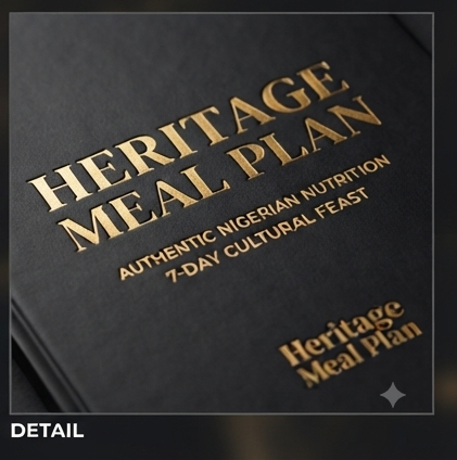 Heritage Meal Plan - DETAIL