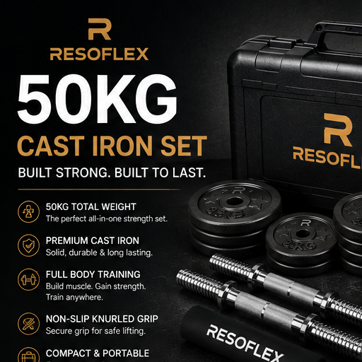 ResoFlex 50Kg Cast Iron Set - HERO