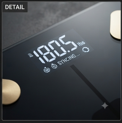 Premium Meal Workout Biosync Scale - Detail