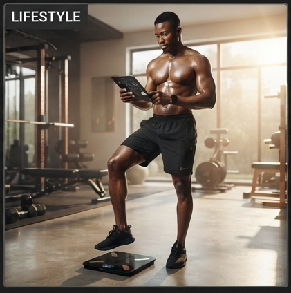 Premium Meal Workout Biosync Scale - Lifestyle