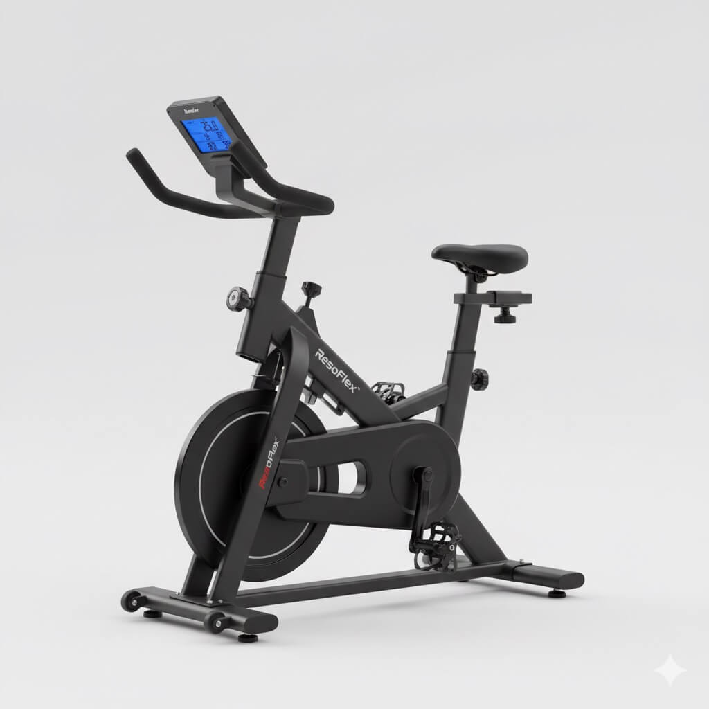 ResoFlex Pro Studio Spin Bike Monochrome Black